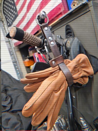 Leather Hanging Glove Holder