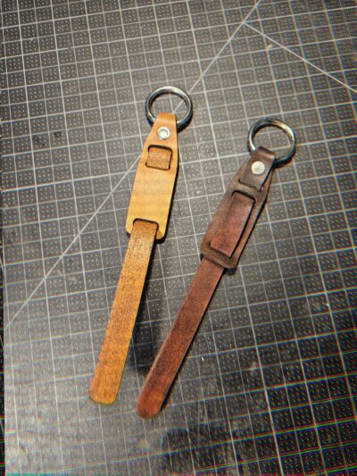 The [Long] Dangler leather key chain
